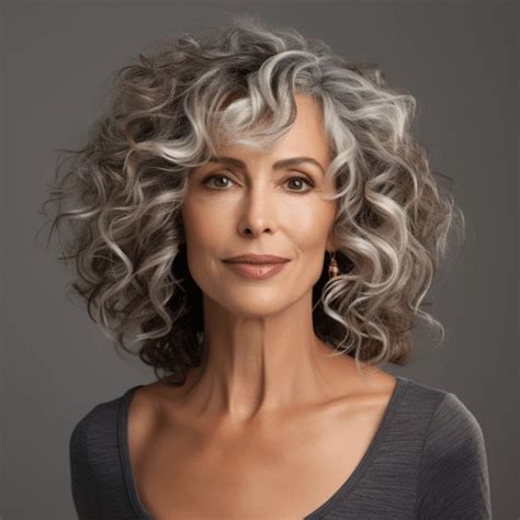 curly hair old woman|curly curls for women over 60.